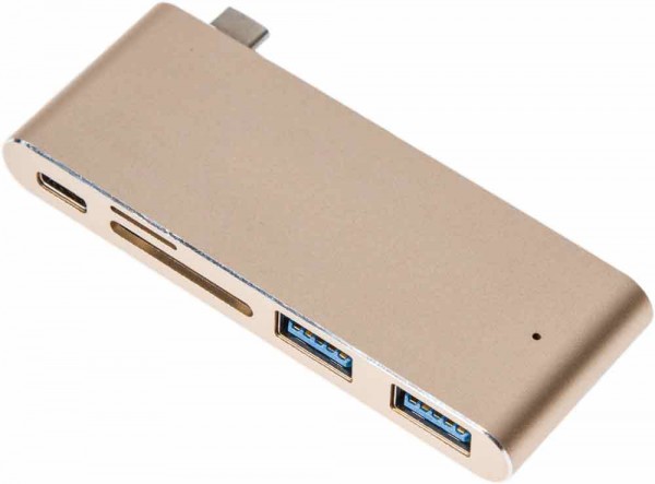 HC2 USB-C Hub Cardreader Combo