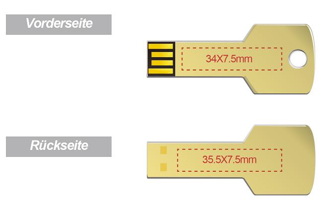 Goldener-USB-Stick-in-Schl-sselform