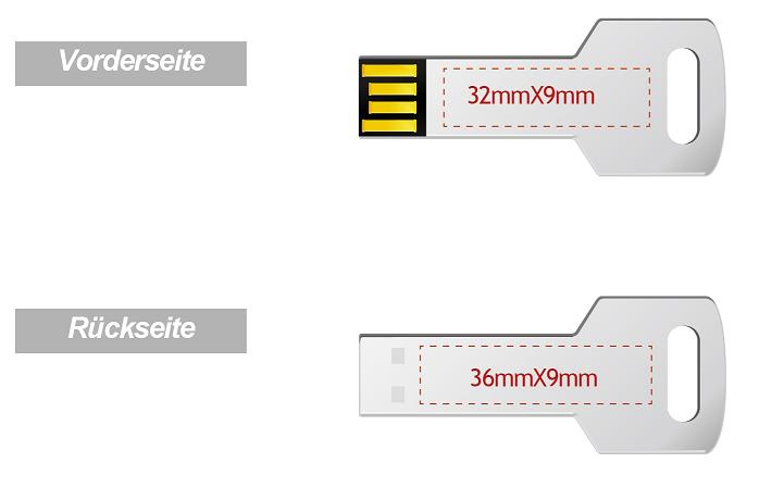 USB-Stick-in-Schl-sselform-mit-Logogravur